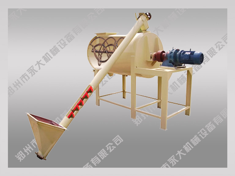 臥式螺帶膩?zhàn)臃刍旌蠙C(jī)