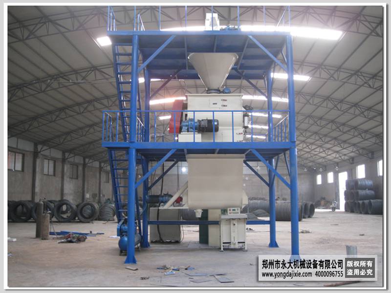 半自動膩子粉生產(chǎn)線