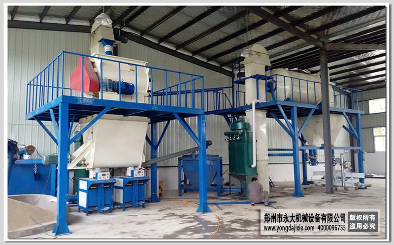 全自動(dòng)無機(jī)保溫砂漿設(shè)備